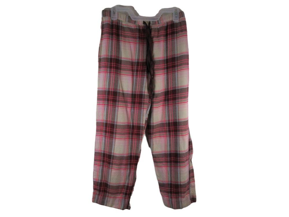 Plaid Pajama Botton Womens